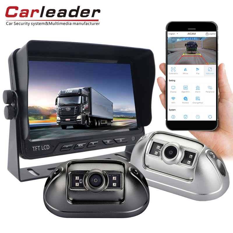 سیستم دوربین خودرو تشخیص نقطه کور AI Carleader 1080P | ایمنی رانندگی راننده اسکورت