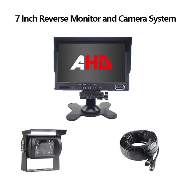 سیستم مانیتور و دوربین معکوس 7 اینچی AHD