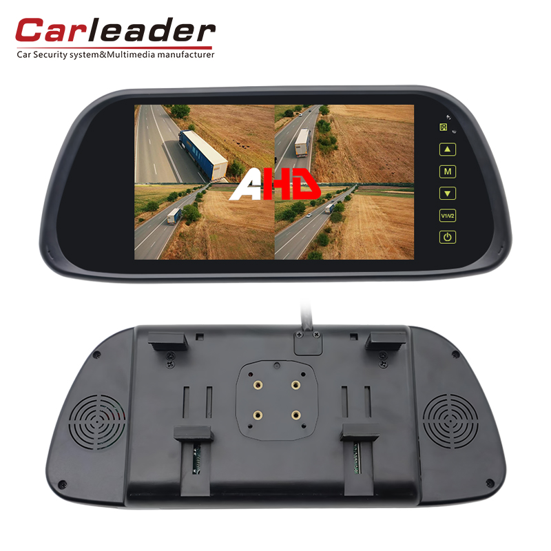 دید وسیله نقلیه خود را با Carleader 2 در 1 نصب کنید 7 اینچ Mirror Mirror Mirror Mirror