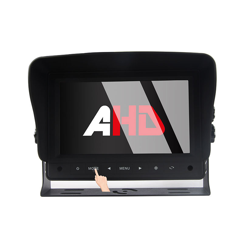 دکمه های لمسی 7 اینچی Carleader 2CH Heavy Duty AHD Vehicle Montior