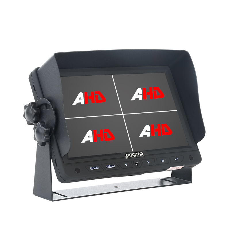 دکمه های لمسی 7 اینچی Carleader 4CH چهار نمایشگر خودرو AHD مانیتور