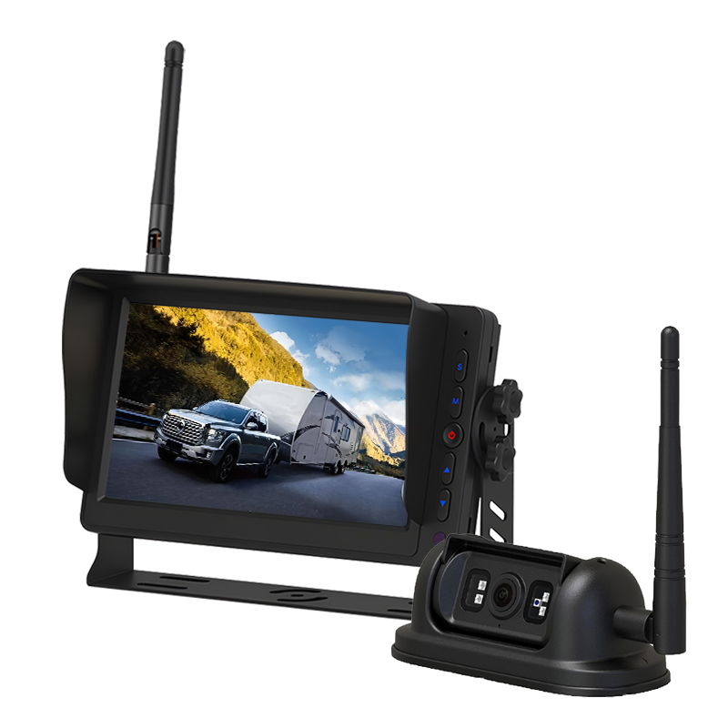 سیستم دوربین و مانیتور HD وایرلس دیجیتال 7 اینچی Carleader 2.4GHz