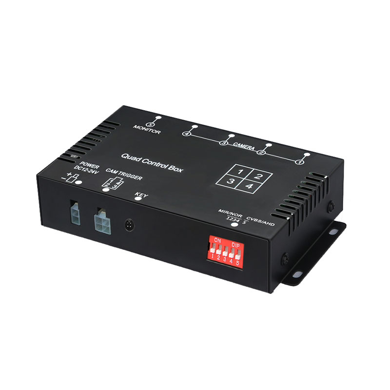 تقسیم‌کننده ویدیوی خودرو 4CH AHD 720P/CVBS برای سیستم‌های دوربین کامیون
