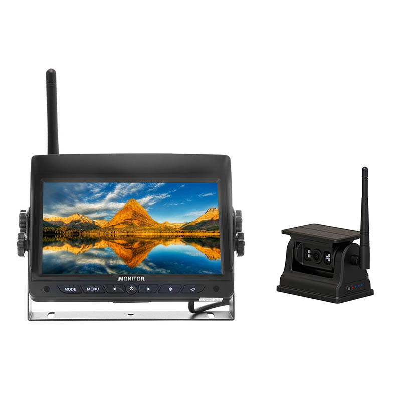 سیستم دوربین خورشیدی مغناطیسی 7 اینچ 2.4G دیجیتال مانیتور بی سیم دیجیتال