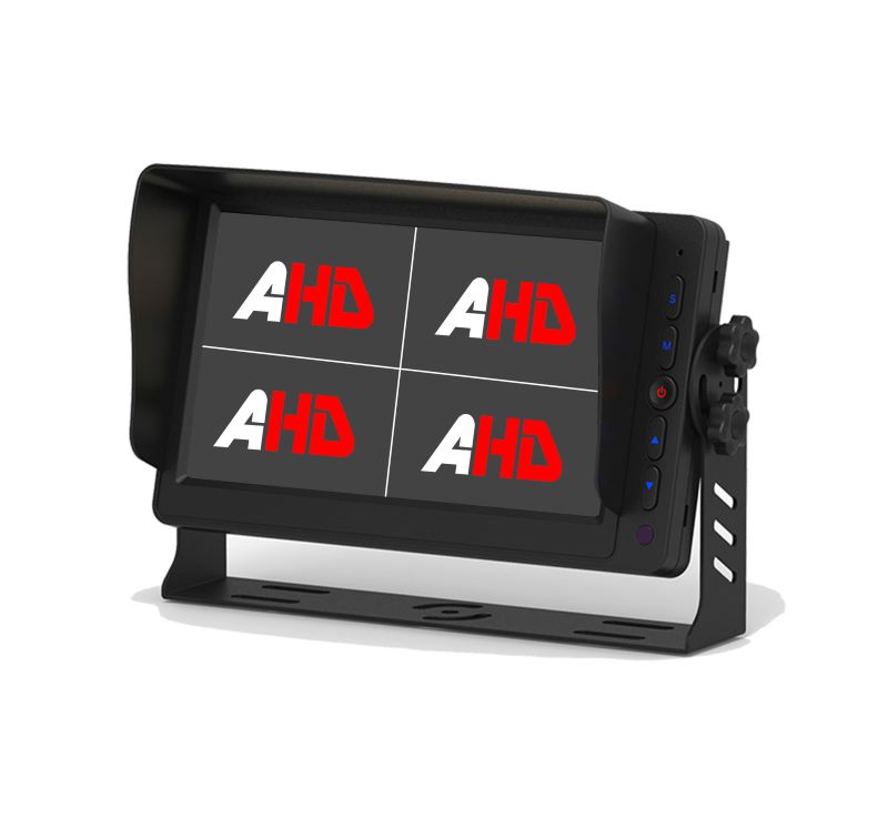 نمایشگر 7 اینچی چهارگانه HD در خودرو