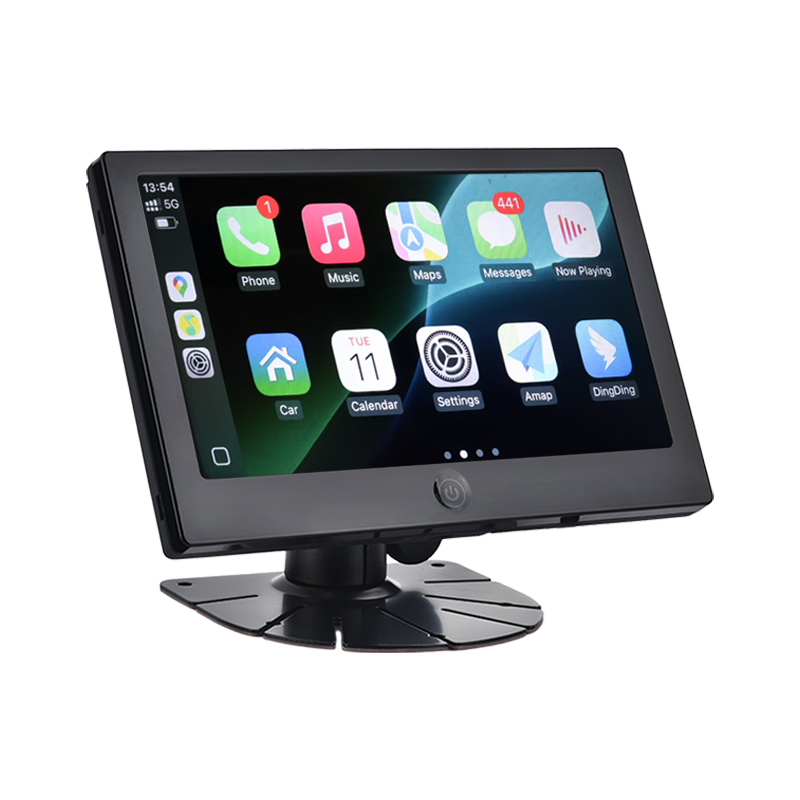 مانیتور 7 اینچی IPS تجاری AHD از CarPlay Multimedia پشتیبانی می کند