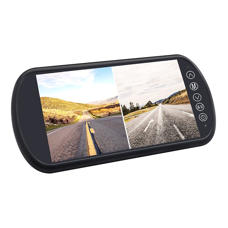 Carleader 7 اینچ مانیتور آینه وسیله نقلیه AHD دوگانه AHD